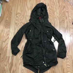 Forest green coat